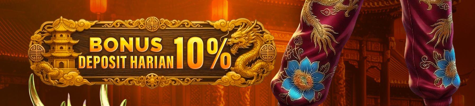 BONUS DEPOSIT HARIAN 10%